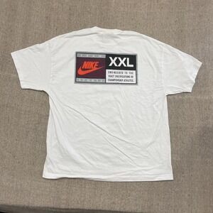 NIKE Team Virginia Tech Football Hokies shirt mens xl white NCAA